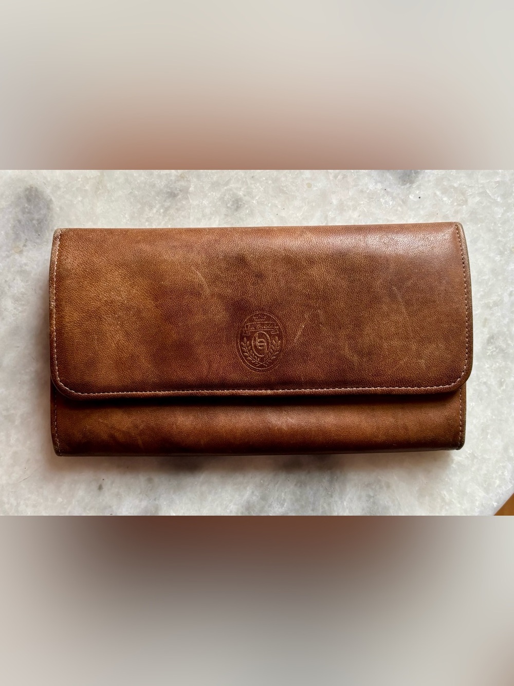 Vintage Le Garde by Rolfs Cowhide Leather Wallet with Coin Purse